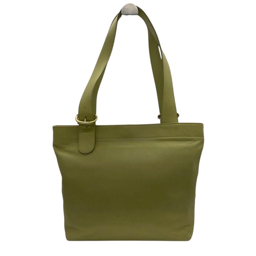 COACH コーチ トートバッグ レガシー グリーン レザー 本革 ワンショルダー A4収納 肩掛け可 ハンドバッグ u5