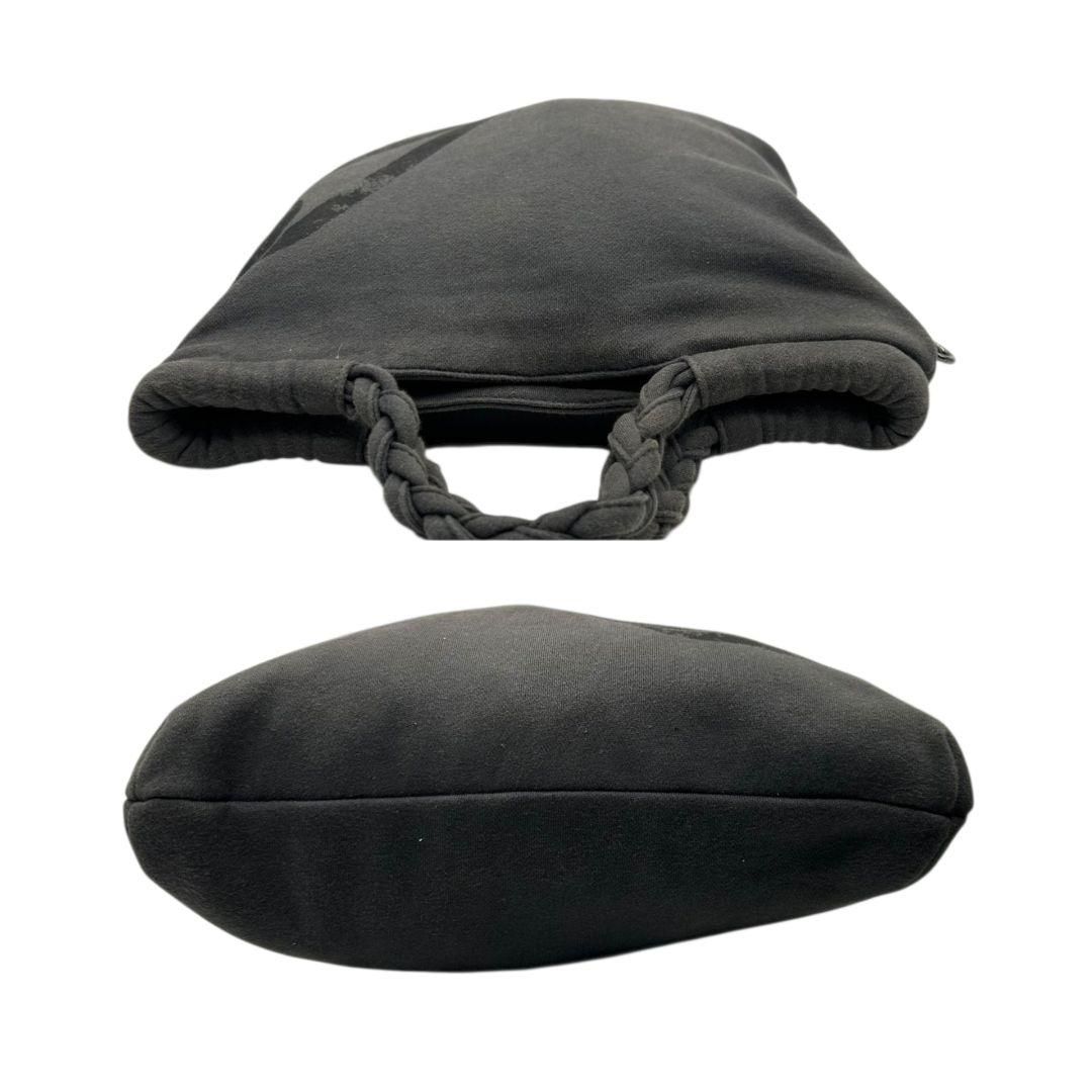 ディーゼル DIESEL トートバッグ グレー スウェード デカロゴ 2way ハンドバッグ ショルダーバッグ A4収納 斜め掛け可 編み込み デザイン Vロゴ s55