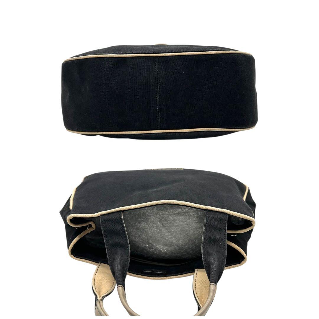 フルラ FURLA トートバッグ ハンドバッグ キャンバス 黒 ブラック ベージュ ロゴ ワンショルダー A4収納 肩掛け可 自立可 s32 レディース