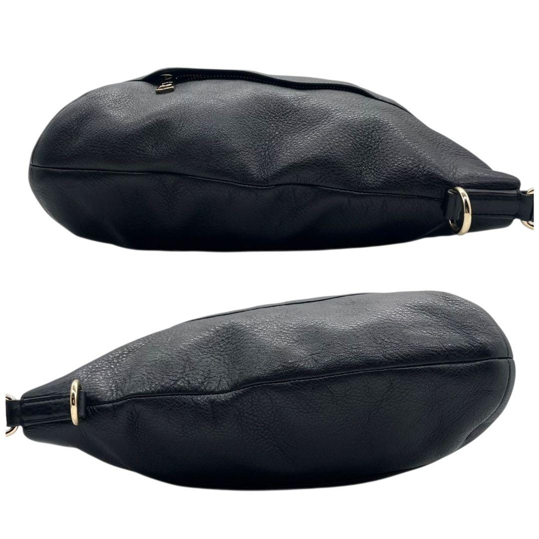 コーチ ショルダーバッグ 黒 ブラック A4収納可 2way レザー 本革 トートバッグ ハンドバッグ ワンショルダー 斜め掛け可 ゴールド金具 ロゴ COACH F34511 s23