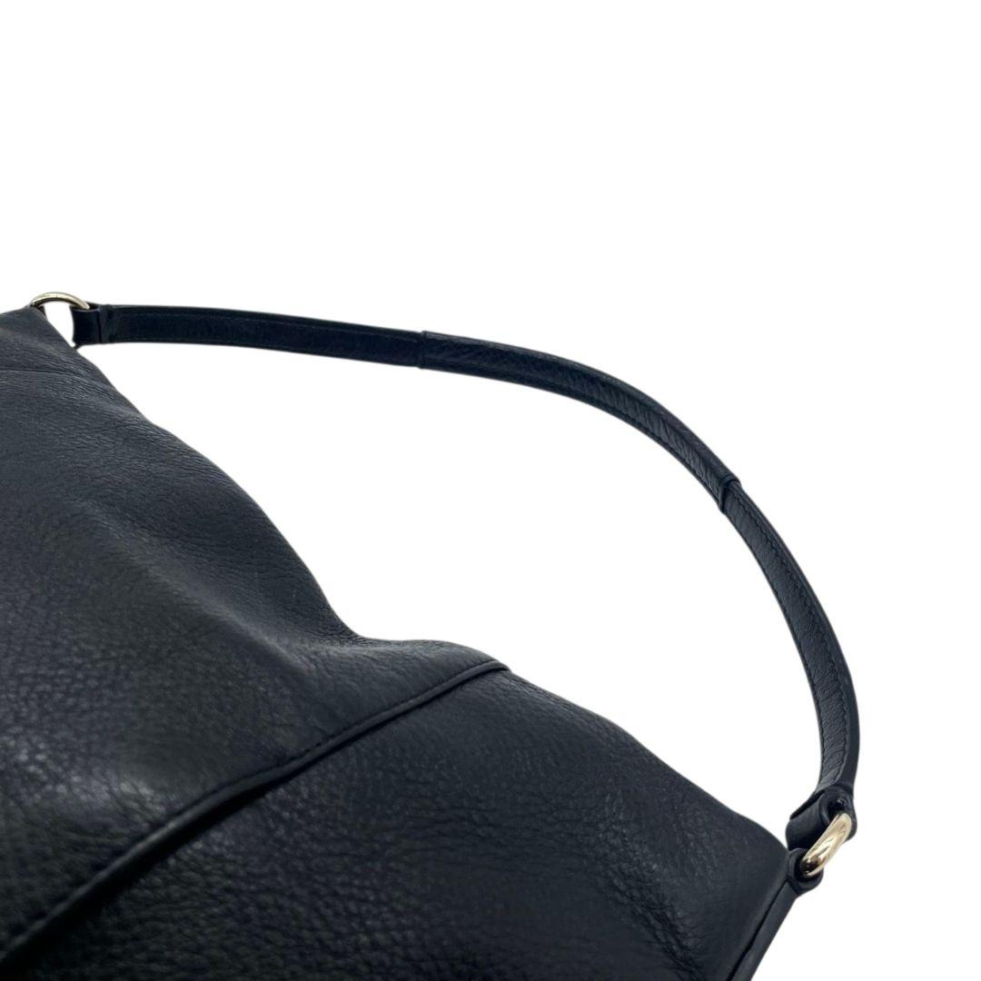 コーチ ショルダーバッグ 黒 ブラック A4収納可 2way レザー 本革 トートバッグ ハンドバッグ ワンショルダー 斜め掛け可 ゴールド金具 ロゴ COACH F34511 s23