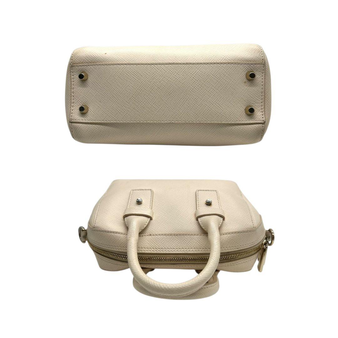 フルラ ハンドバッグ ベージュ 2way ミニボストン PVC 斜め掛け可 s15 ショルダーバッグ トートバッグ ロゴ レザー 本革 ゴールド金具 シルバー金具 FURLA