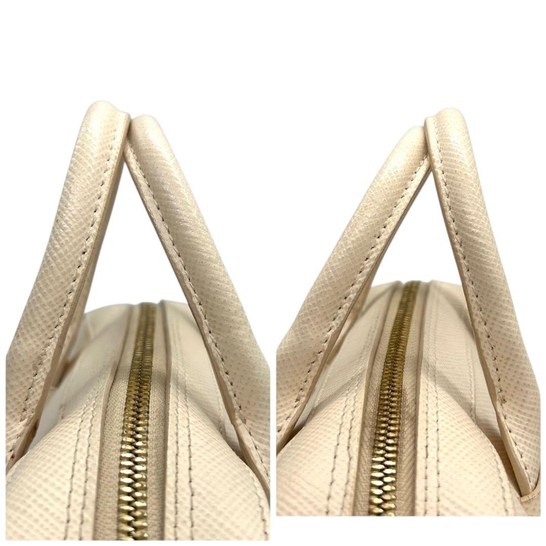 フルラ ハンドバッグ ベージュ 2way ミニボストン PVC 斜め掛け可 s15 ショルダーバッグ トートバッグ ロゴ レザー 本革 ゴールド金具 シルバー金具 FURLA