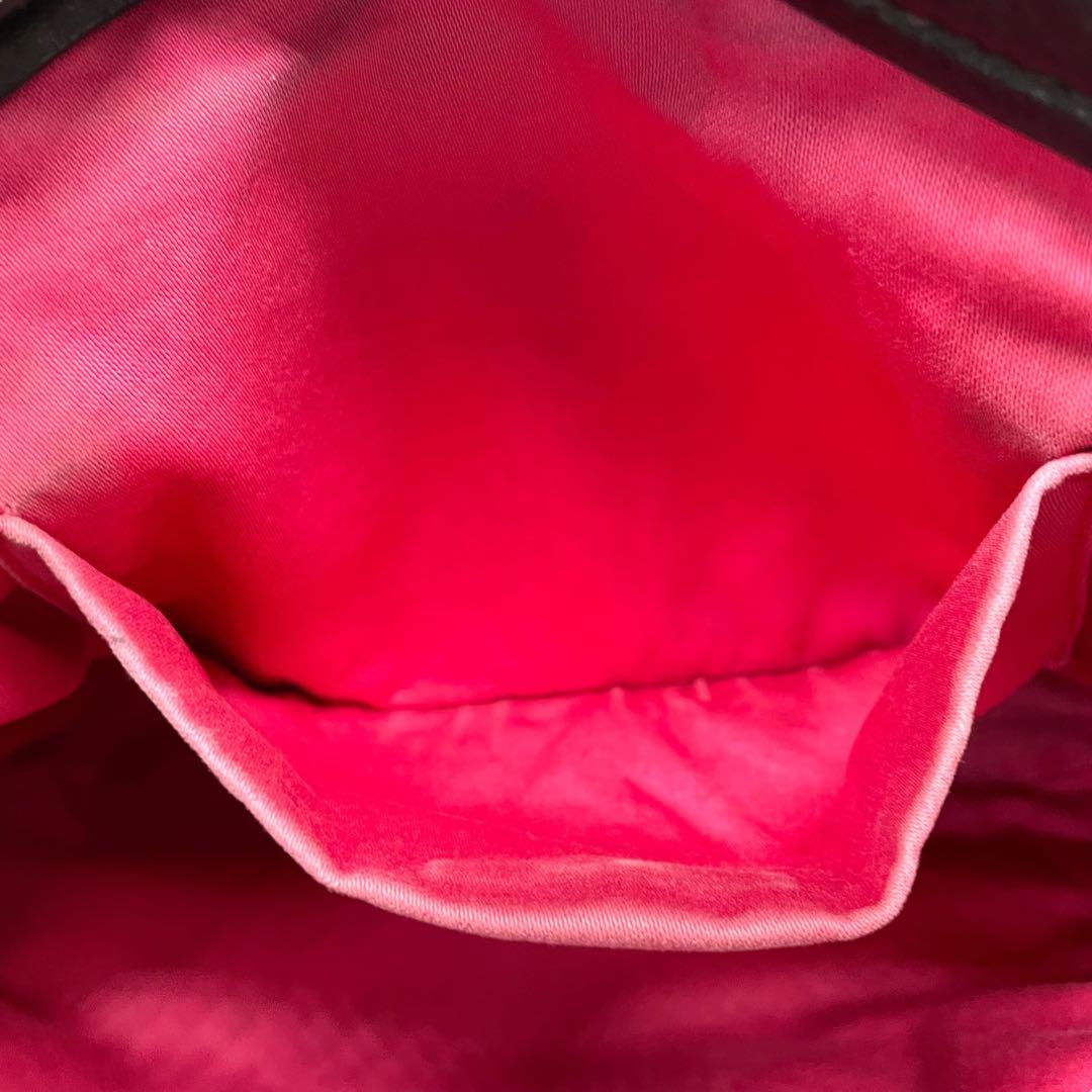 良品 miu miu ミュウミュウ C4 ハンドバッグ ナッパレザー 黒 ブラック 南京錠チャーム ゴールド金具 トートバッグ コンパクト 00s Y2K Archive レディース C4