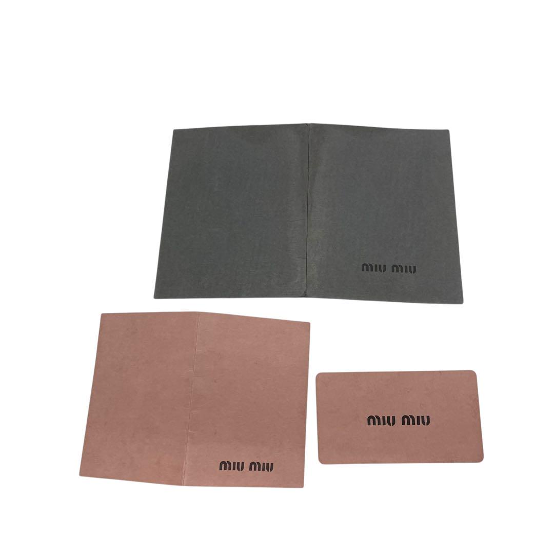 良品 miu miu ミュウミュウ C4 ハンドバッグ ナッパレザー 黒 ブラック 南京錠チャーム ゴールド金具 トートバッグ コンパクト 00s Y2K Archive レディース C4