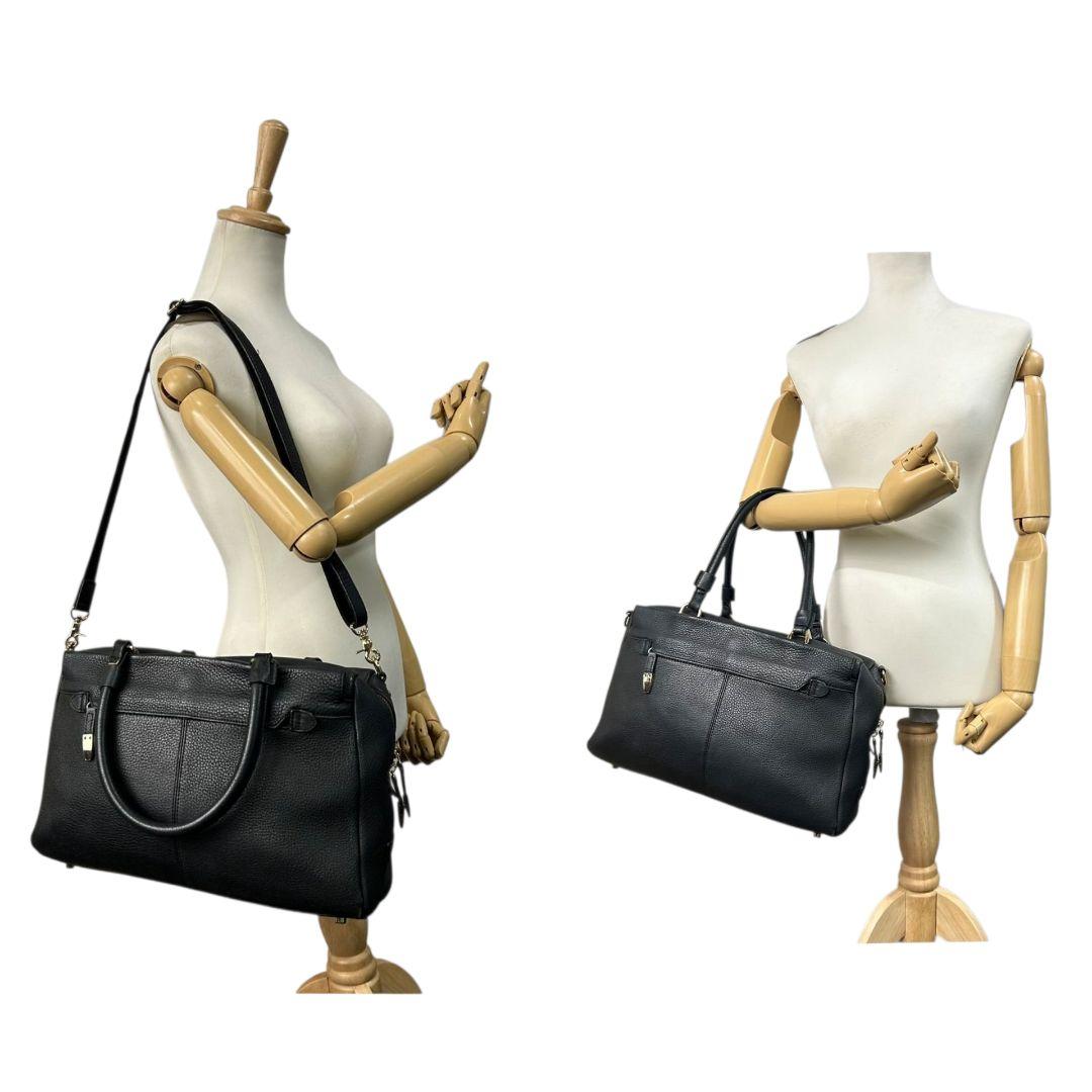 トプカピ ハンドバッグ 紺 ネイビー A4収納可 2way レザー 本革 トートバッグ ショルダーバッグ ワンショルダー 斜め掛け可 ゴールド金具 TOPKAPI s45