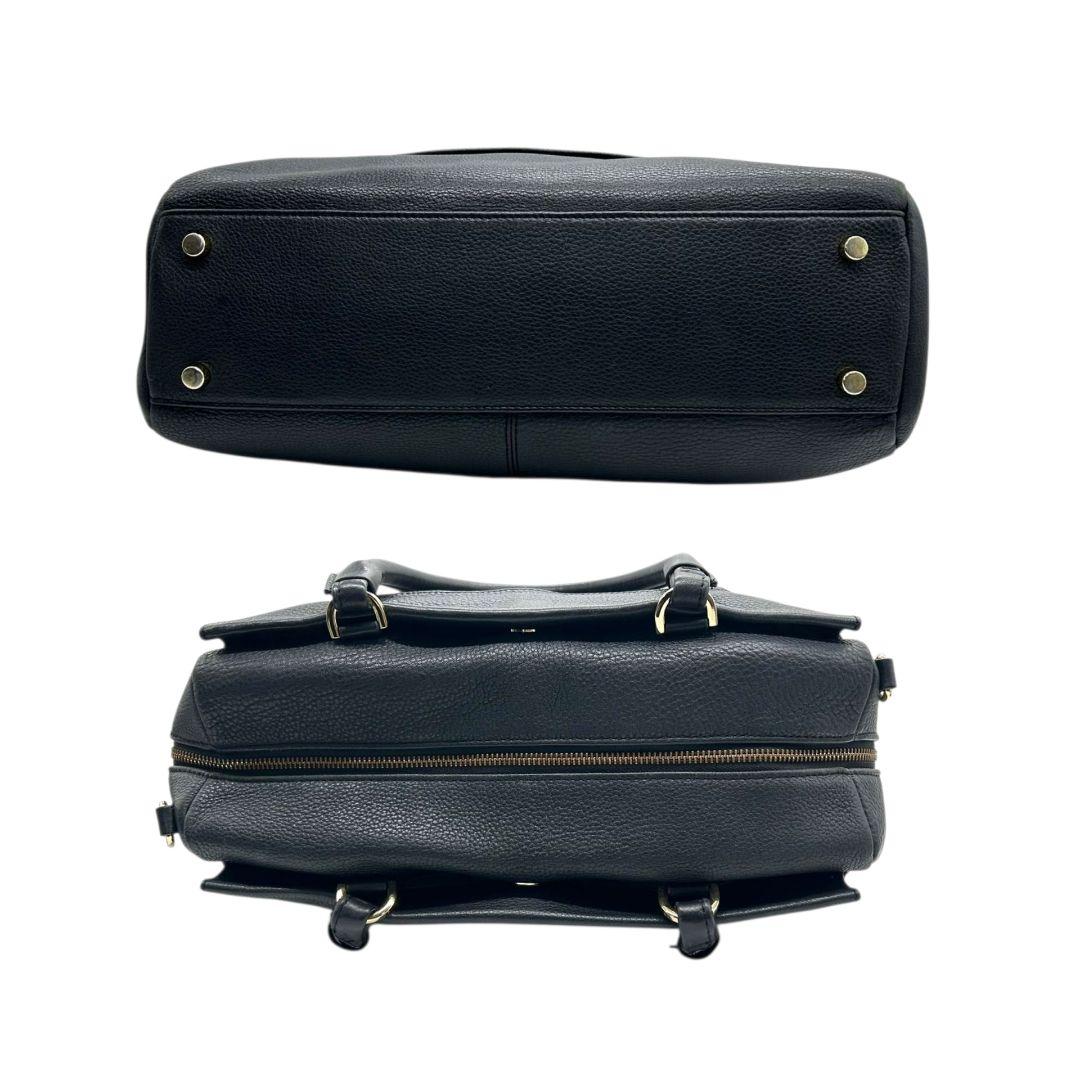 トプカピ ハンドバッグ 紺 ネイビー A4収納可 2way レザー 本革 トートバッグ ショルダーバッグ ワンショルダー 斜め掛け可 ゴールド金具 TOPKAPI s45