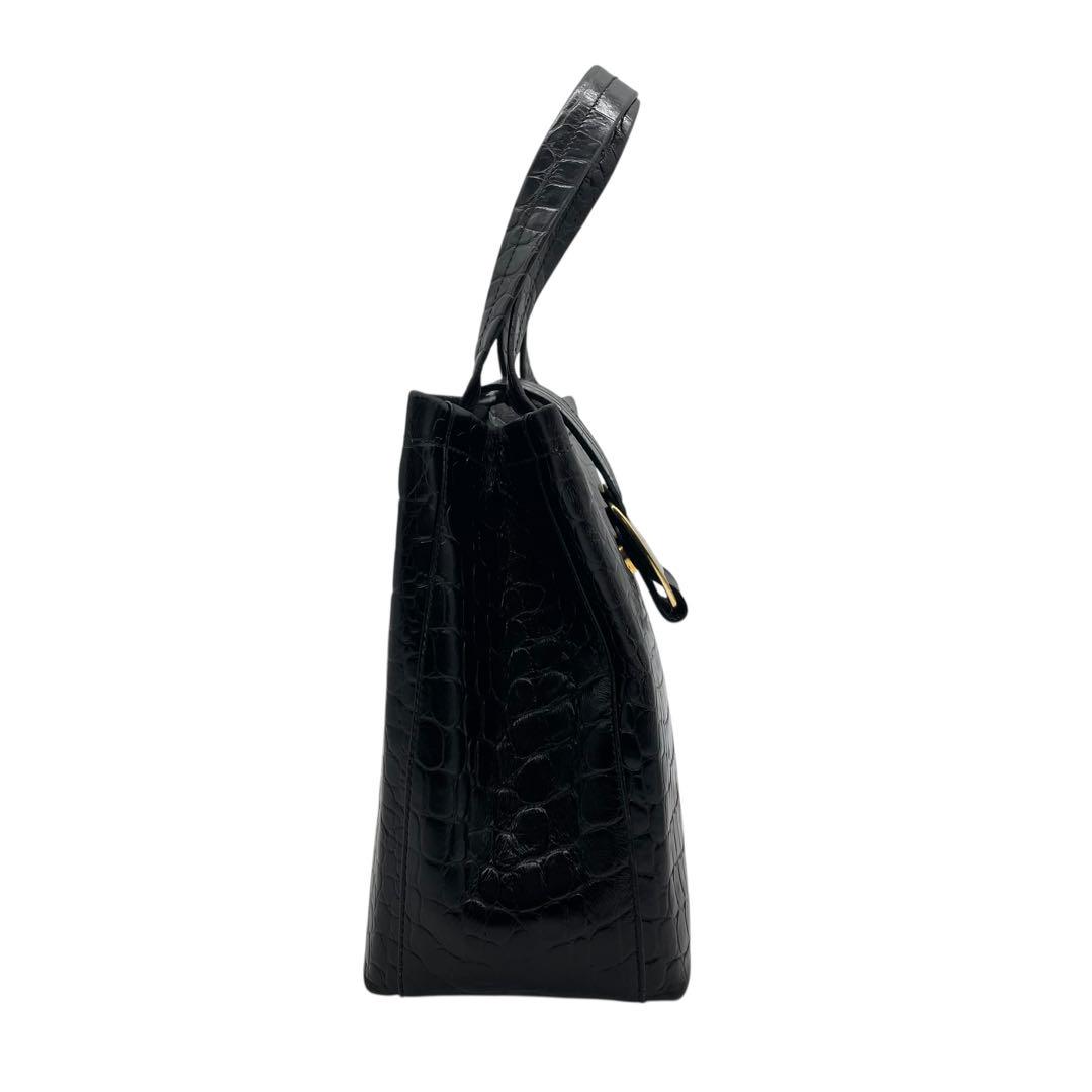 フェラガモ ハンドバッグ ヴァラリボン 型押し フラップ レザー 自立型 コンパクト ゴールド金具 ロゴ刻印 レディース Salvatore Ferragamo s87