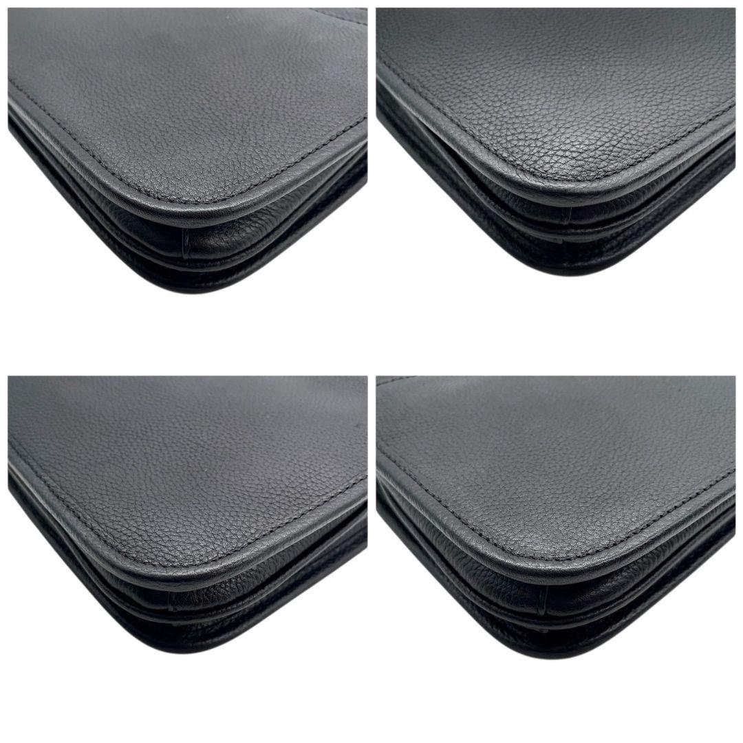 美品 コーチ ショルダーバッグ 黒 ターンロック s8 レザー 本革 斜め掛け可 ブラック ゴールド金具 COACH C6663 クロスボディ バッグ エレガント シンプル 高級感