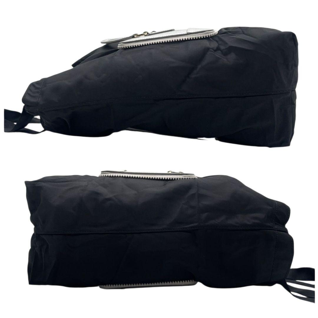 フルラ トートバッグ 黒 ブラック A4収納可 ワンショルダー ハンドバッグ ナイロン レザー 本革 肩掛け可 シルバー金具 ゴールド金具 ロゴ FURLA 通勤 通学 おしゃれ