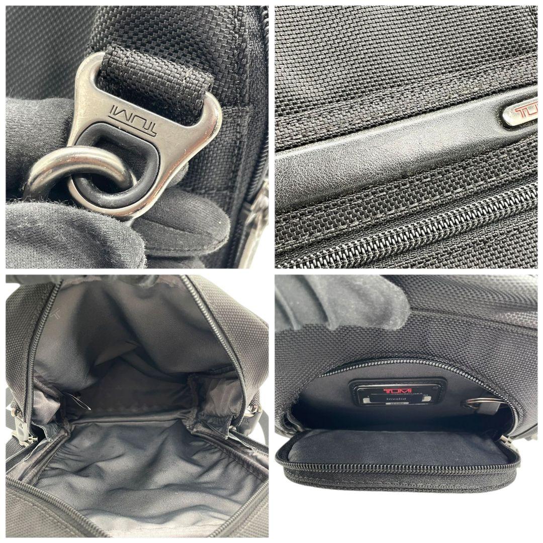 トゥミ ショルダーバッグ 黒 ロゴ 斜め掛け可 ビジネスバッグ キャンバス ブラック シルバー金具 メンズ TUMI T7 クロスボディ ナイロン風 軽量 通勤 通学 オシャレ
