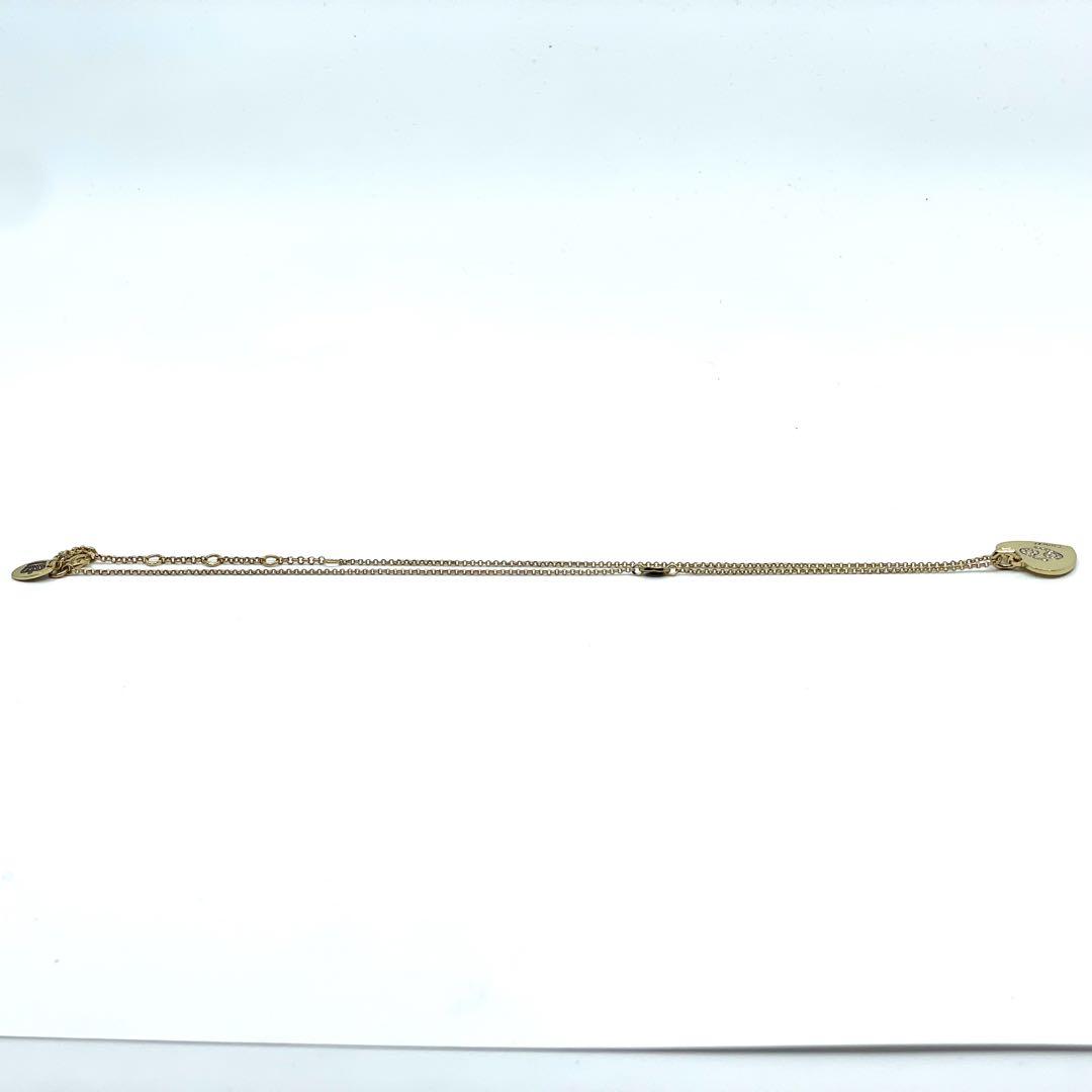 極美品 ジューシークチュール JUCYCOUTURE ネックレス ゴールド ハート ヴィンテージ ビンテージ クリスタル ストーン レア 稀少 ロック系