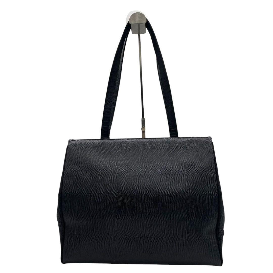 フェラガモ Salvatore Ferragamo トートバッグ 黒 ヴァラリボン レザー ワンショルダー 2530 A5 A4収納 自立可 ゴールド金具 肩掛け可 肩かけ可 本革 ブラック レディース