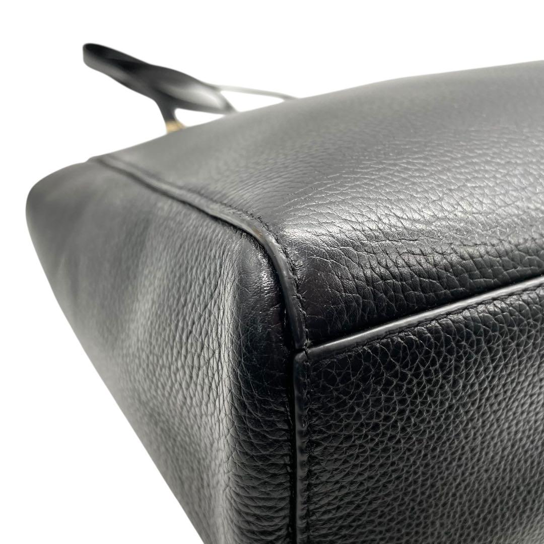 マイケルコース レザー トートバッグ ビジネス A4収納可 ブラック ゴールド金具 ロゴ刻印 ワンショルダー 肩掛け可 大容量 メンズ レディース MICHAEL KORS