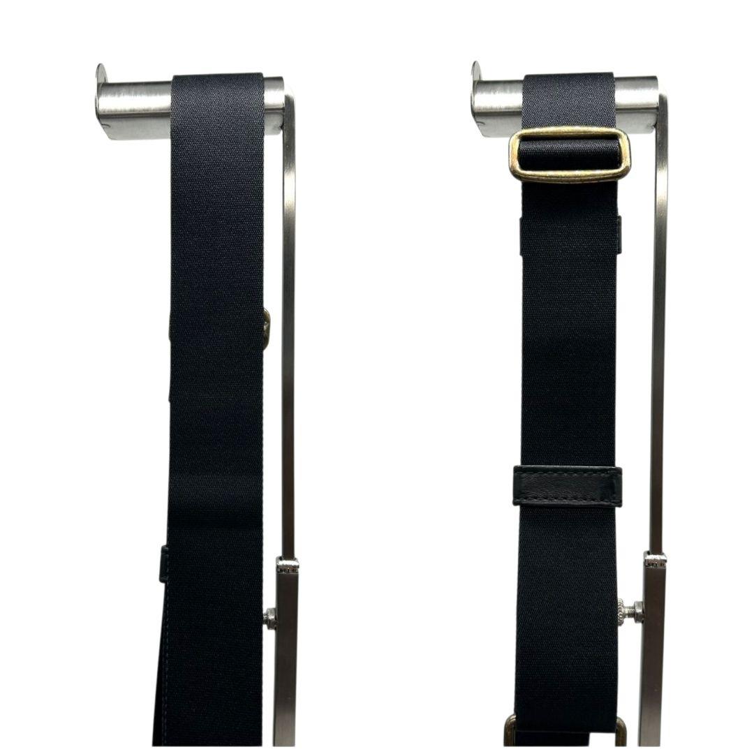 コーチ COACH ショルダーバッグ 黒 ブラック ヘリテージ フラップ メッセンジャー 斜め掛け可 ナイロン レザー 本革 ロゴタグ メンズ レディース ユニセックス