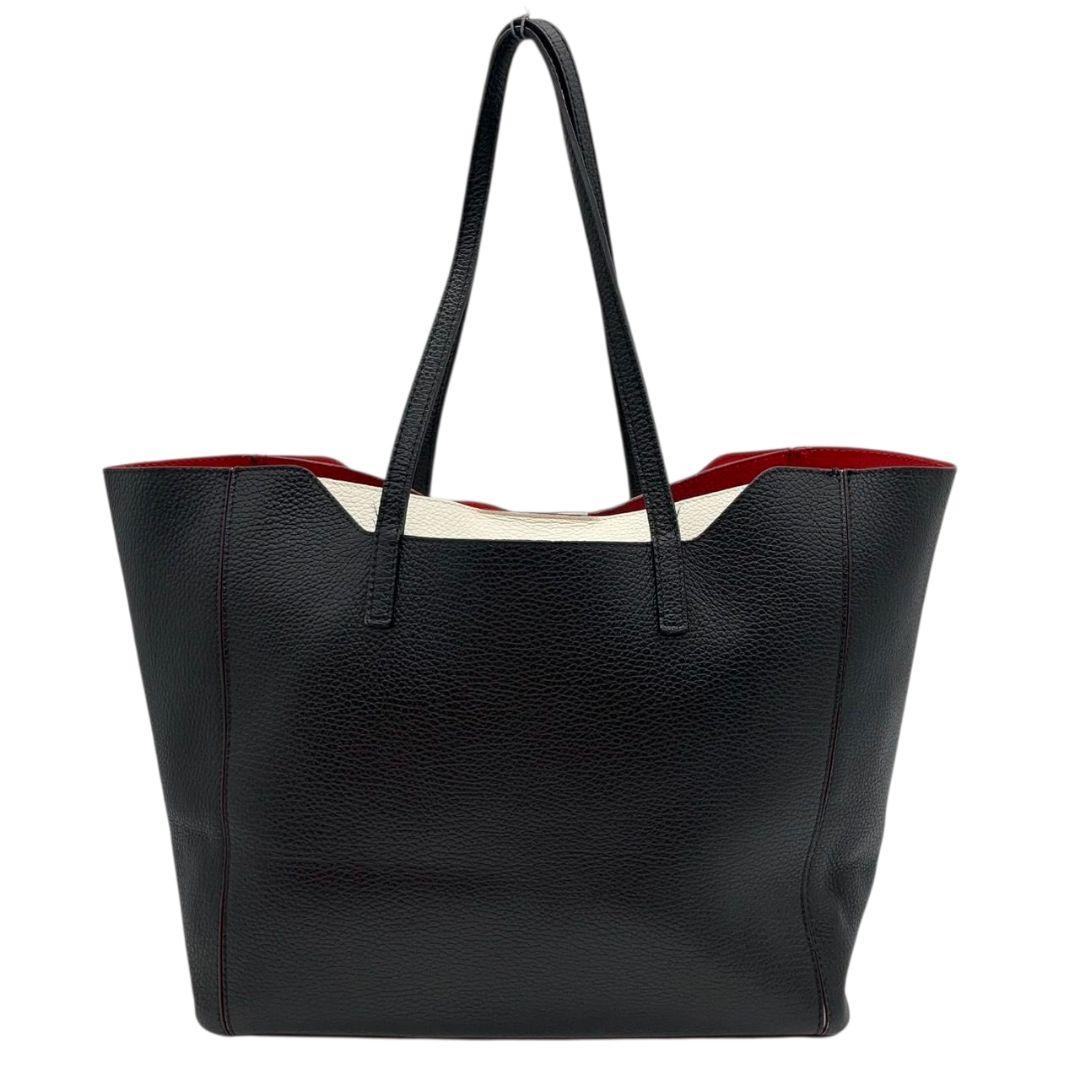 フルラ トートバッグ 黒 ロゴプレート A4収納 ワンショル レザー s80 ハンドバッグ 本革 肩掛け可 肩かけ可 ブラック ホワイト ゴールド金具 FURLA