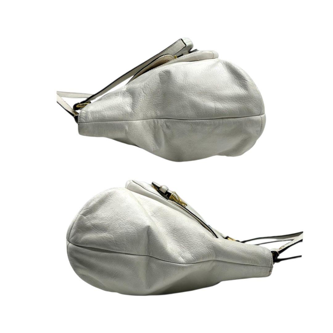 コーチ ハンドバッグ 白 ソーホー フラップ キャンベル キャリーオール U9 肩掛け可 A4収納 肩かけ可 トートバッグ ホワイト ゴールド金具 レザー 本革 24961 ベレ ワンショル COACH