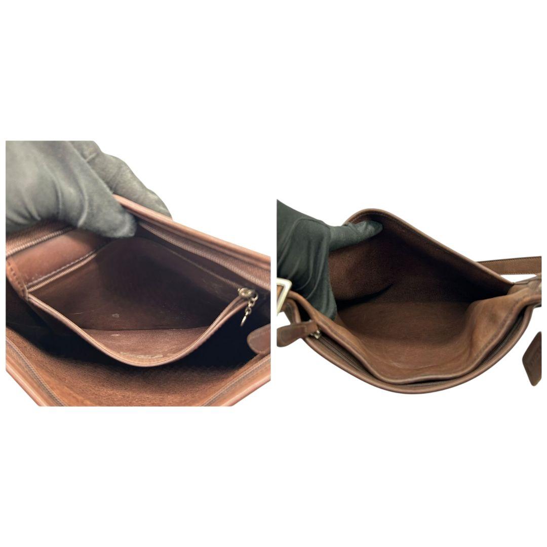 COACH コーチ ショルダーバッグ ブラウン 茶 オールドコーチ エルゴ ワンショル レザー 本革 斜め掛け可 シルバー金具 ロゴタグ トートバッグ ハンドバッグ s72 9146