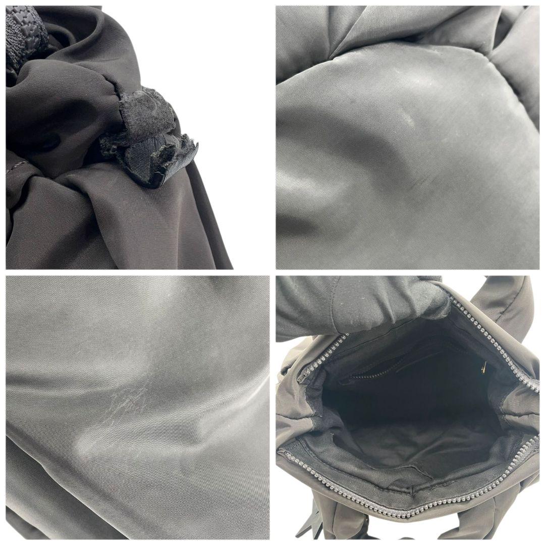 シーバイクロエ ハンドバッグ グレー ジョイライダー スターチャーム u7 トートバッグ ゴールド金具 ロゴ 星 ナイロン SeeByChloe