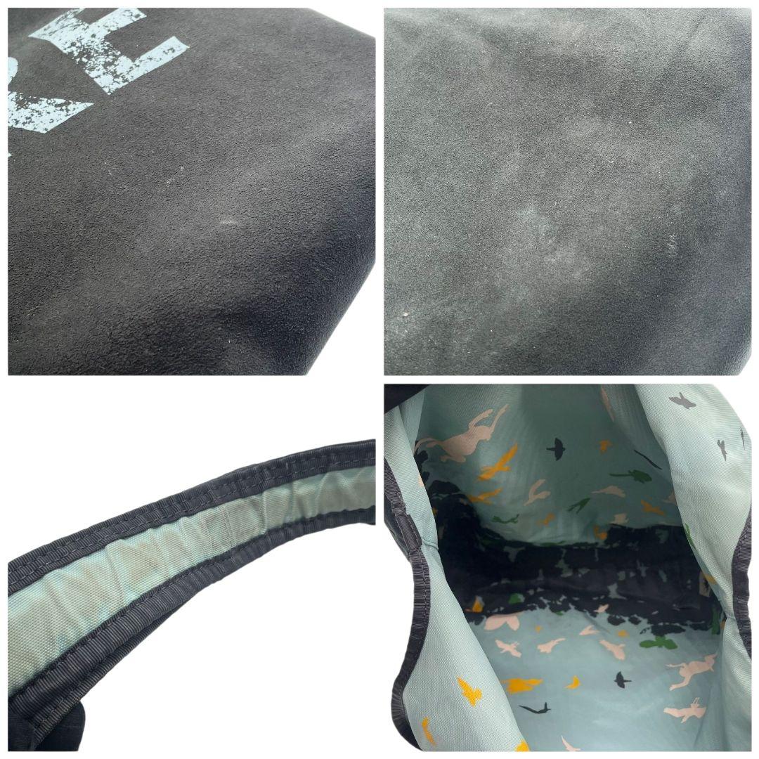 ハンティングワールド トートバッグ 黒 ブラック デカロゴ ワンショルダー キャンバス ハンドバッグ 肩掛け可 肩かけ可 カジュアル 上品 HUNTING WORLD u14