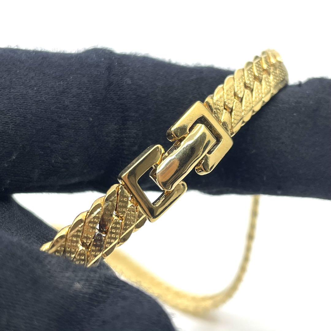 未使用級 モネ MONET ゴールド ネックレス ブレスレット セット ヴィンテージ ビンテージ ロゴ刻印 冠婚葬祭 フォーマル ビジネス 高級