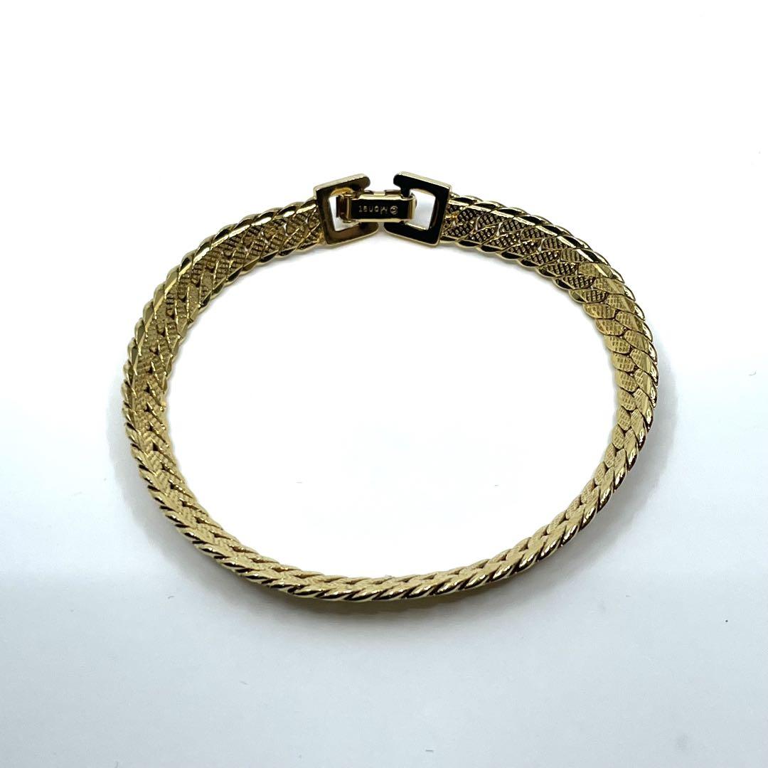 未使用級 モネ MONET ゴールド ネックレス ブレスレット セット ヴィンテージ ビンテージ ロゴ刻印 冠婚葬祭 フォーマル ビジネス 高級