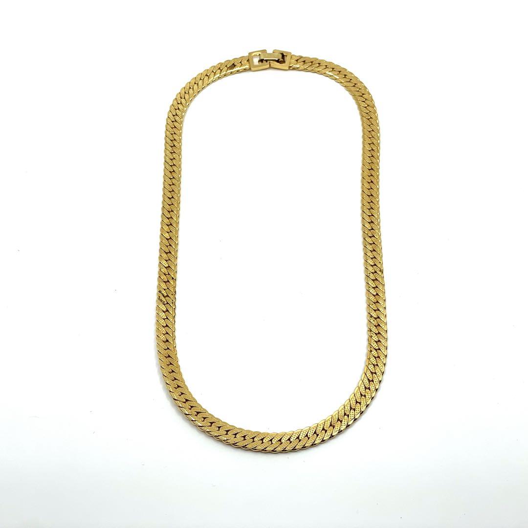 未使用級 モネ MONET ゴールド ネックレス ブレスレット セット ヴィンテージ ビンテージ ロゴ刻印 冠婚葬祭 フォーマル ビジネス 高級