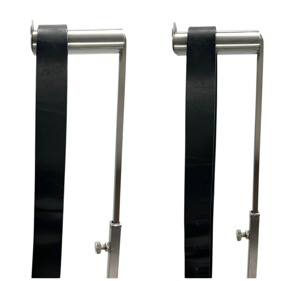 グッチ ベルト 黒 ブラック ロゴプレート PX-3 レザー 本革 シルバー金具 高級 ブランド メンズ 036-1766-1391 GUCCI