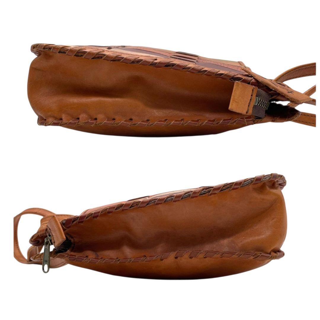 イビザ ハンドバッグ 茶 ブラウン パッチワーク A4収納 ワンショルダー レザー 本革 肩掛け可 マルチカラー ロゴタグ ロゴ トートバッグ 個性派 おしゃれ IBIZA T1