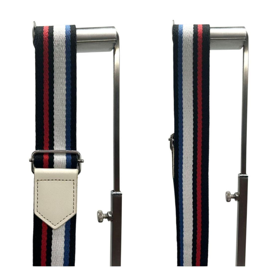 美品 カステルバジャック ボディバッグ 黒 ブラック ロゴ レザー 本革 斜め掛け可 ショルダーバッグ ホワイト シルバー金具 CASTELBAJAC s69 おしゃれ