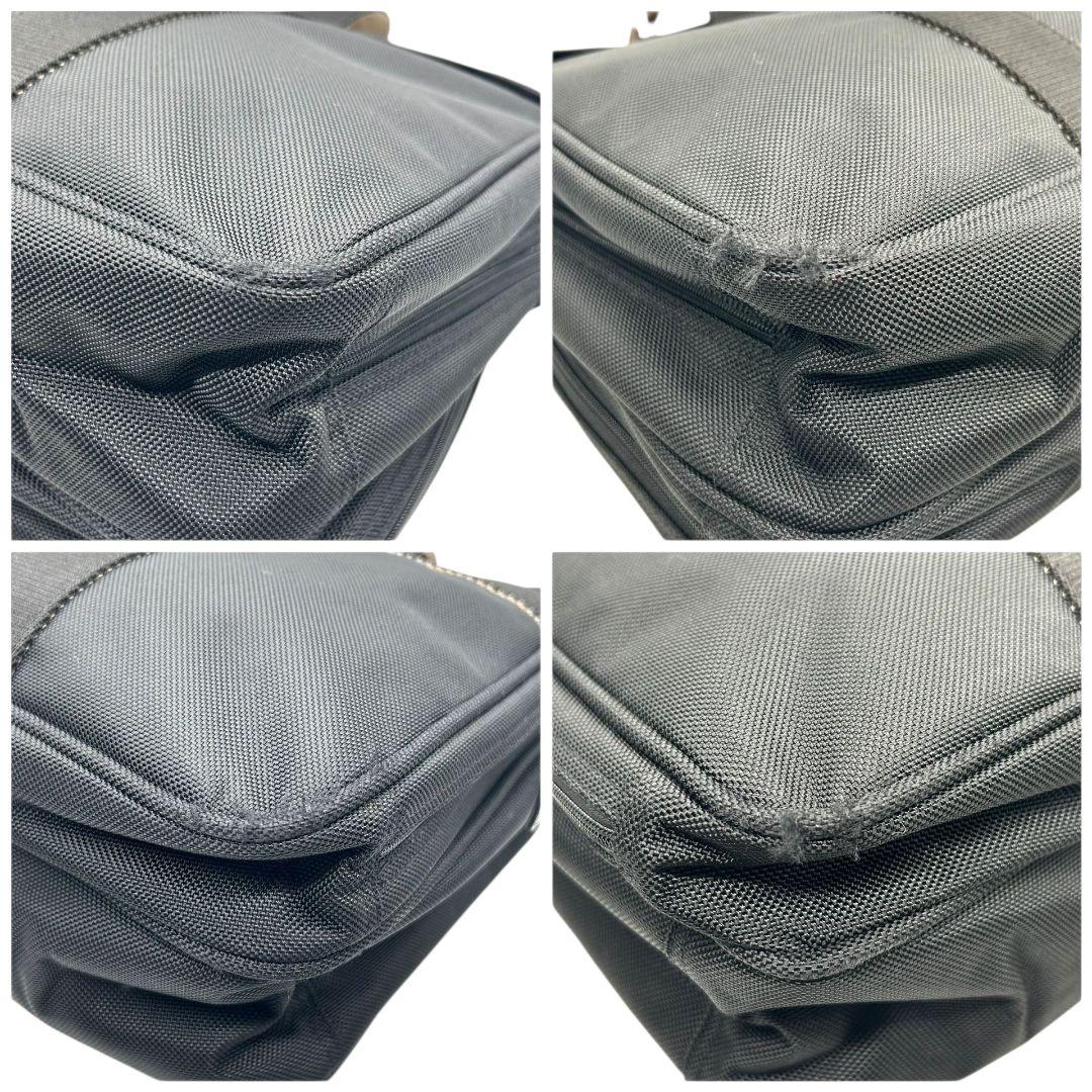 ロンシャン　ビジネスバッグ　黒　A4収納　2way　斜め掛け可　ナイロン　x　トートバッグ　ハンドバッグ　ショルダーバッグ　ブラック　自立可　シルバー金具　ロゴ　LONGCHAMP