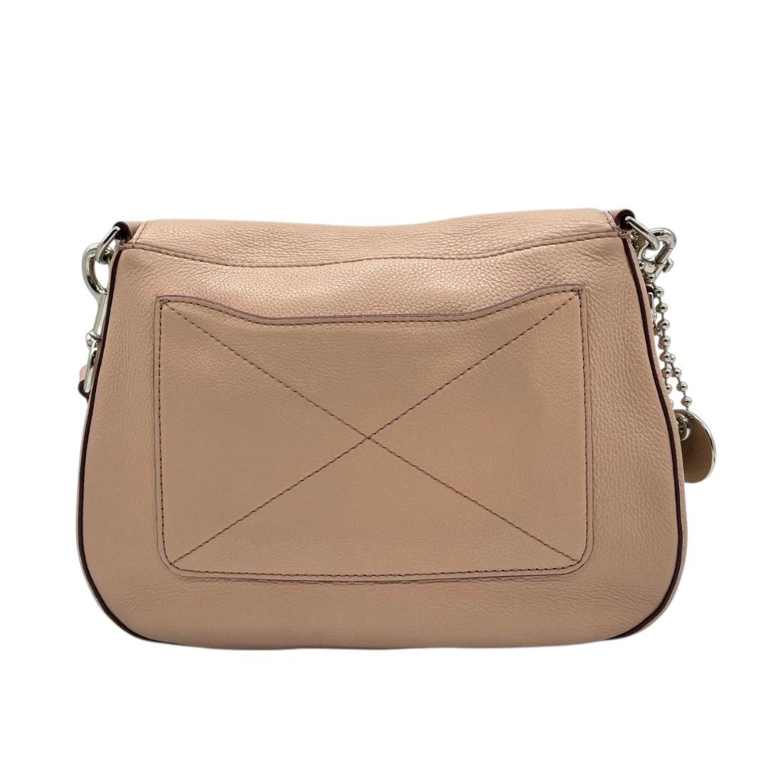 MARC JACOBS マークジェイコブス ショルダーバッグ ピンク ホーボー レザー 本革 斜め掛け可 シルバー金具 u6 エレガント 高級感 女性らしい