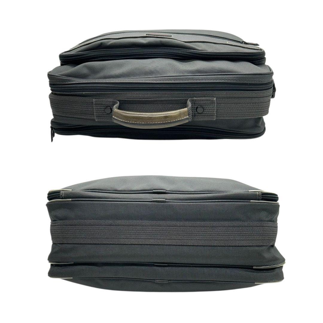 サムソナイト ビジネスバッグ グレー 2way A4収納 自立可 キャンバス トートバッグ ショルダーバッグ 斜め掛け可 ハンドバッグ Samsonite