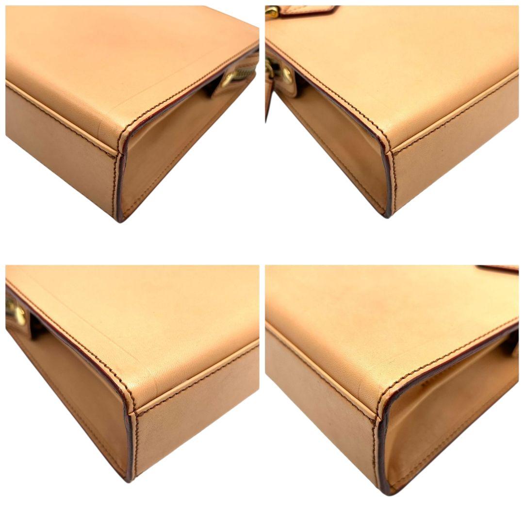 アートウェイ クラッチバッグ 茶 自立可 ARTWAY レザー s20 本革 ブラウン ベージュ ゴールド金具