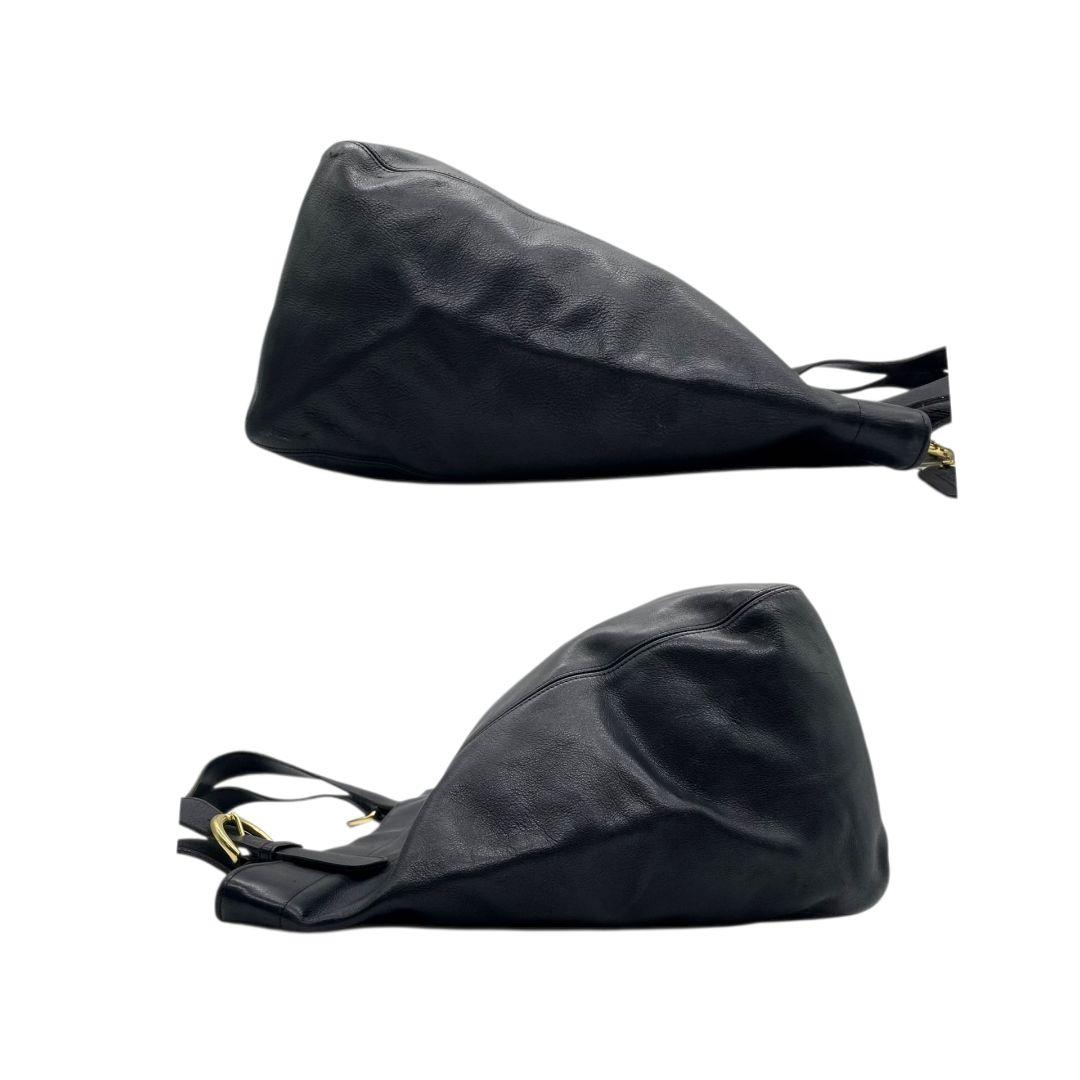 コーチ トートバッグ 黒 オールドコーチ ワンショル A4収納 COACH u12 ハンドバッグ レザー 本革 肩掛け可 肩かけ可 ゴールド金具 ロゴタグ ブラック 上品 クラシック デイリーユース