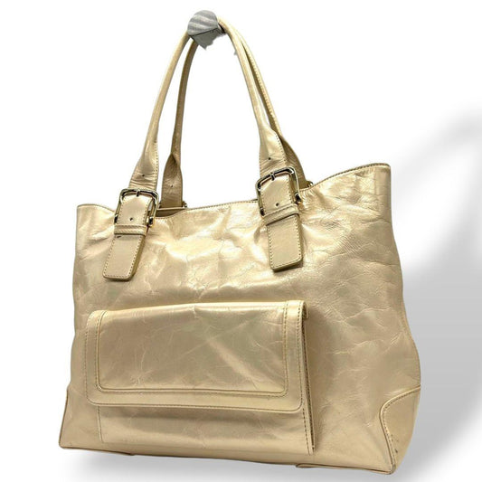 バルコス トートバッグ ゴールド A4収納 ワンショルダー レザー 本革 s49 ハンドバッグ ゴールド金具 肩掛け可 肩かけ可 BARCOS