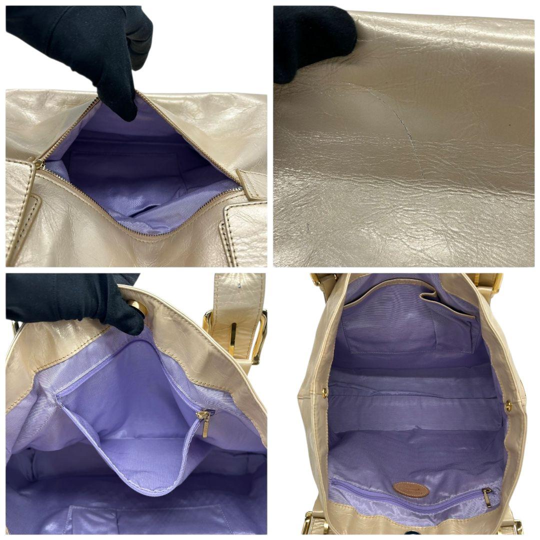 バルコス トートバッグ ゴールド A4収納 ワンショルダー レザー 本革 s49 ハンドバッグ ゴールド金具 肩掛け可 肩かけ可 BARCOS