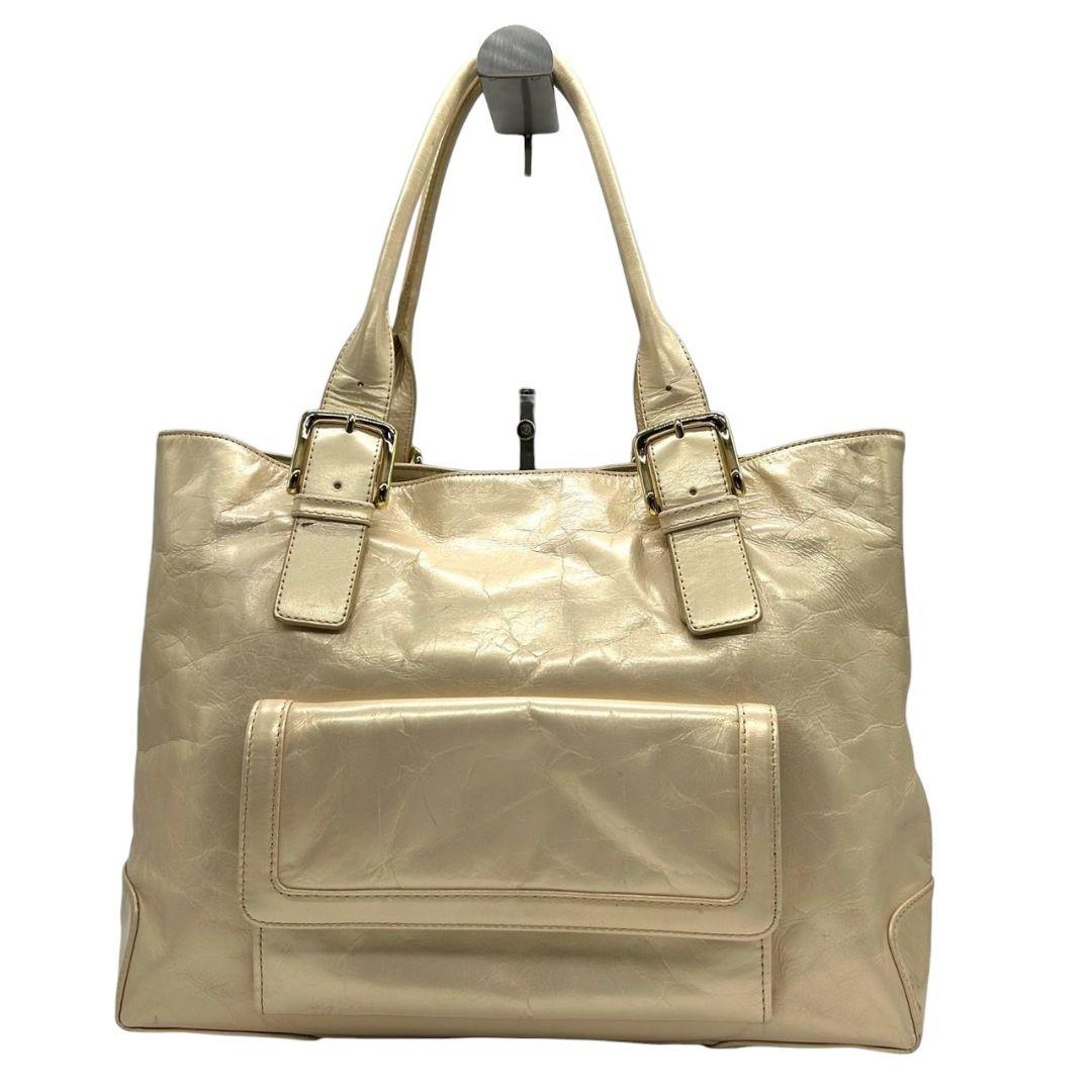 バルコス トートバッグ ゴールド A4収納 ワンショルダー レザー 本革 s49 ハンドバッグ ゴールド金具 肩掛け可 肩かけ可 BARCOS