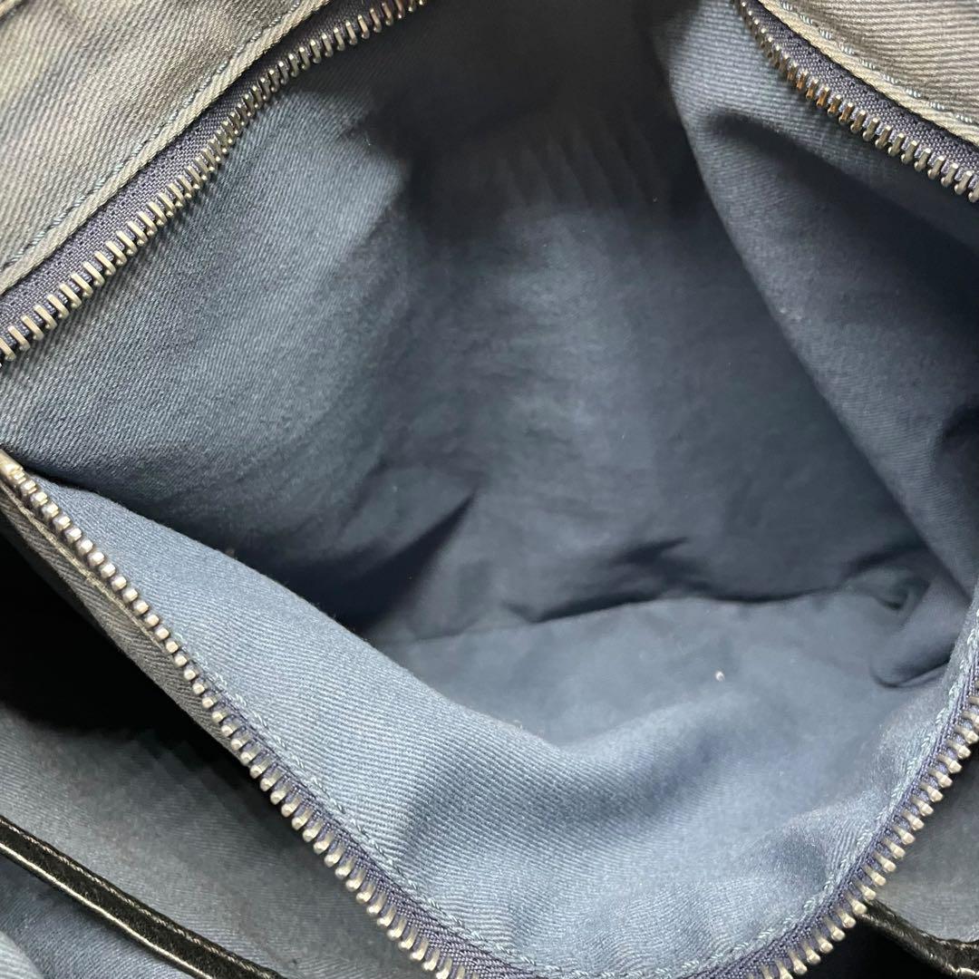 FARO トートバッグ ブラック Cartello Tote Large しぼ革 自立型 A4収納 フォーマル u15 本革 レザー ハンドバッグ ワンショルダーバッグ 肩掛け メンズ レディース ユニセックス 高級革 シルバー金具 ビジネス ファーロ