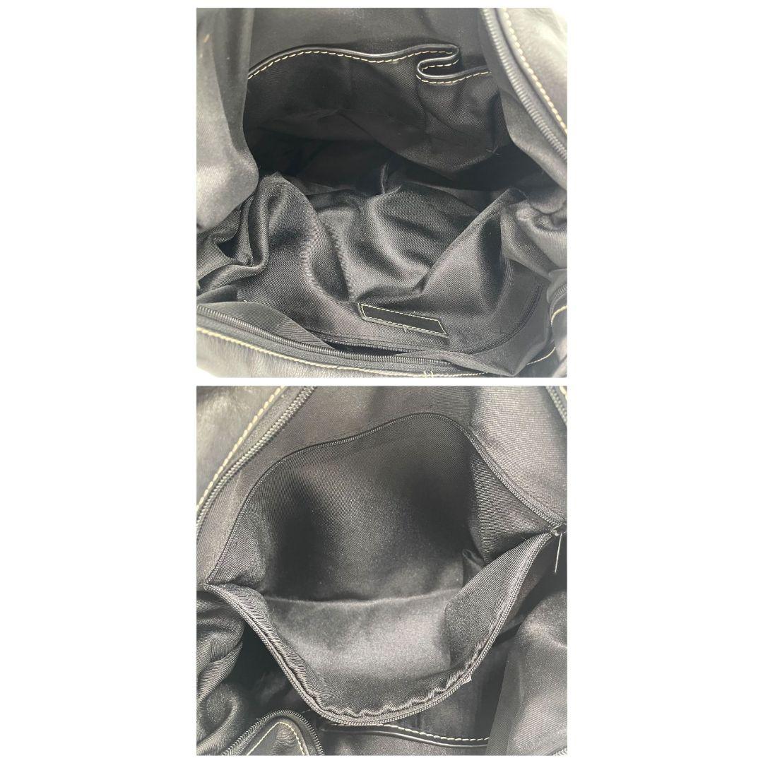 カネマツ ハンドバッグ 黒 ブラック ゼブラ柄 アニマル柄 ハラコ レザー 本革 トートバッグ ブラウン ホワイト シルバー金具 ロゴタグ ステッチ Kanematsu T5