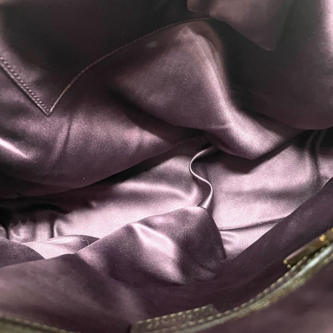 ヴェルサーチ トートバッグ グレー シルバー ブロンズ グラデーションカラー 編み込み レザー T5 肩掛け ワンショルダーバッグ ハンドバッグ ゴールド金具 ロゴ刻印 VERSACE