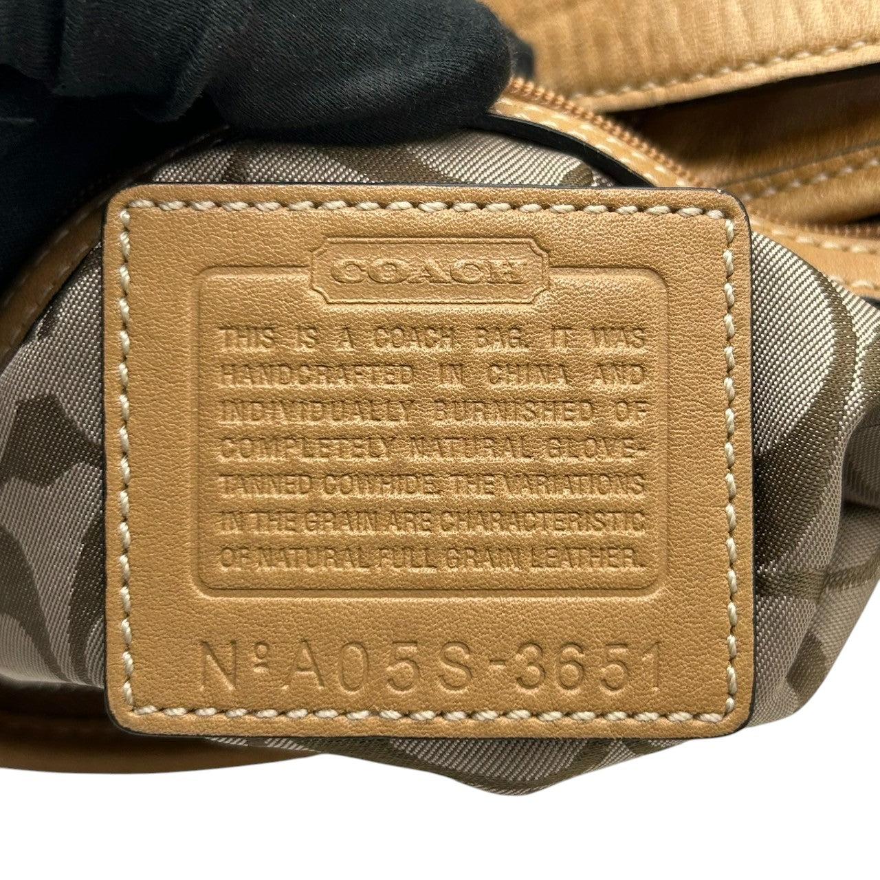 COACH コーチ ショルダーバッグ ホーボーバッグ 3651 レザー キャメル ブラウン ワンショルダー 肩掛け レディース シルバー金具 ビンテージ クラシック シンプル デイリーユース 通勤 通学 A4収納可能 クリーニング済み S44
